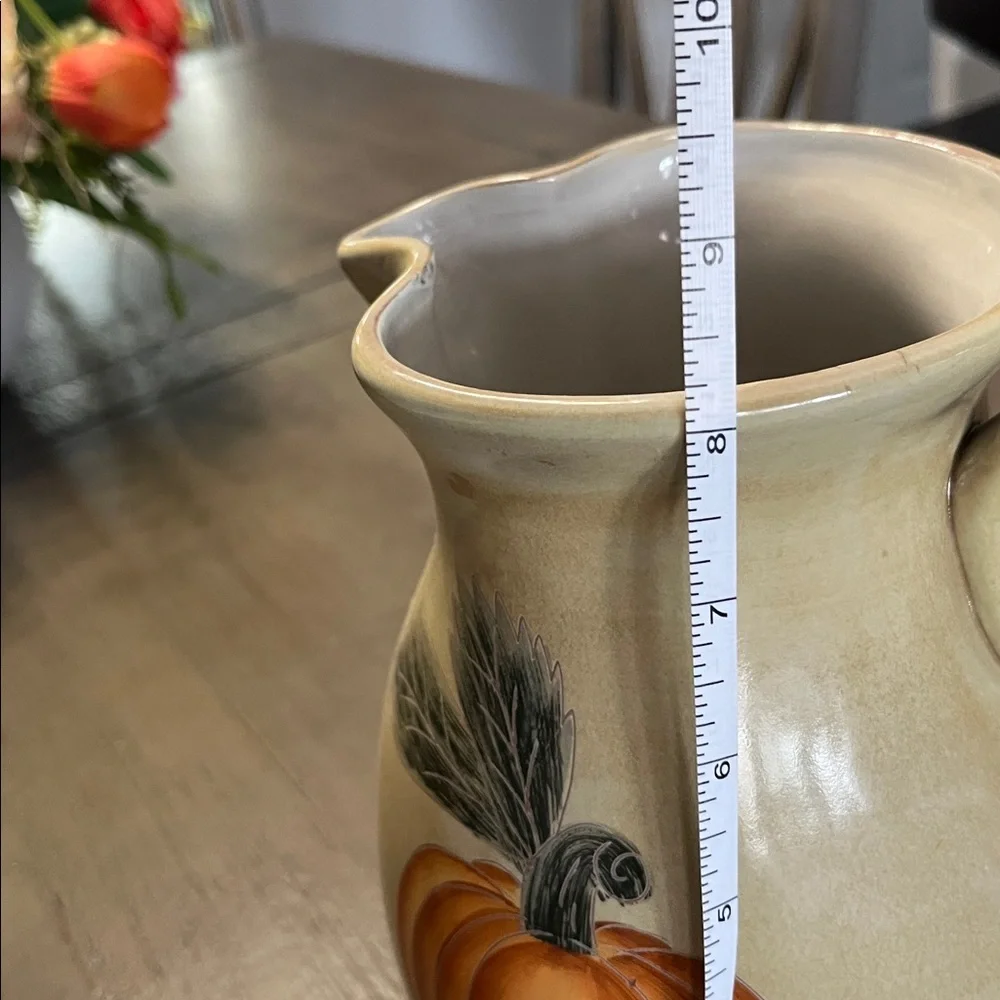 Fall Harvest Bowl & Pitcher